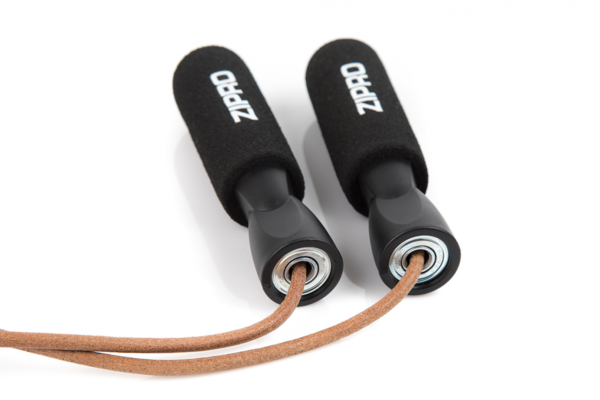 Hüppenöör ZIPRO Skipping Rope 275cm, nahast, must-pruun