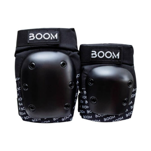 Kaitsmete-Komplekt-Boom-Basic-Double-Pad-Set-Black-M-1 Kaitsmete komplekt Boom Basic Double Pad Set Black M