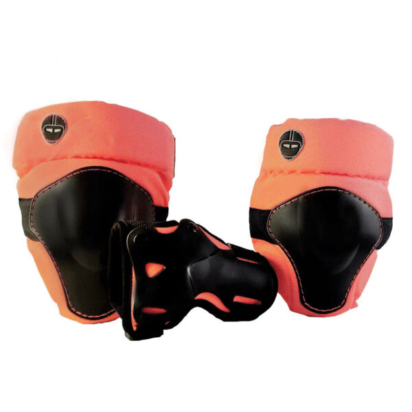 Kaitsmete komplekt NUTCASE 3-PK MULTI-SPORT PAD SET-CORAL 5-8-aastasele, roosa