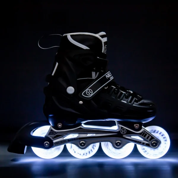 NilsExtreme_NH10815_mustvalge-4 4in1 (rull)uisud NILS EXTREME NH10905 In-line Skates/Hockey Ice Skates, must-valge, M (35-38)