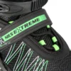 2in1 (rull)uisud NILS EXTREME NH11912 In-line Skates/Hockey Ice Skates, must-roheline, M (35-38)