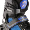 2in1 (rull)uisud NILS EXTREME NH18188 In-line Skates/Hockey Ice Skates, must-sinine-oranž, M (34-38)