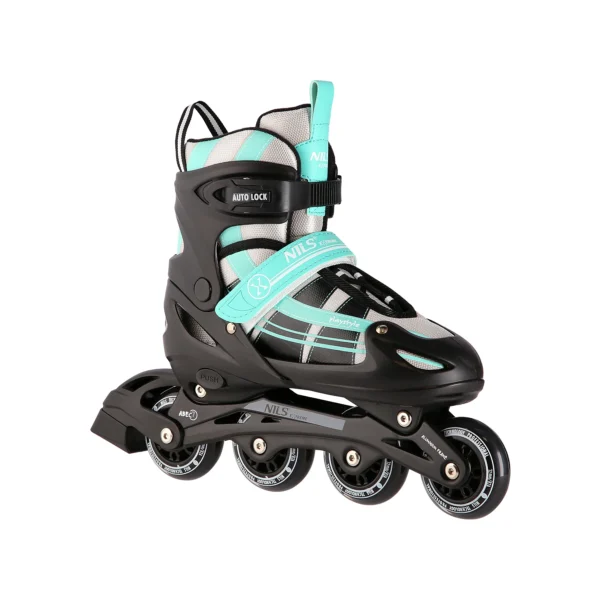 2in1 (rull)uisud NILS EXTREME NH18366A In-line Skates/Hockey Ice Skates, must-roheline
