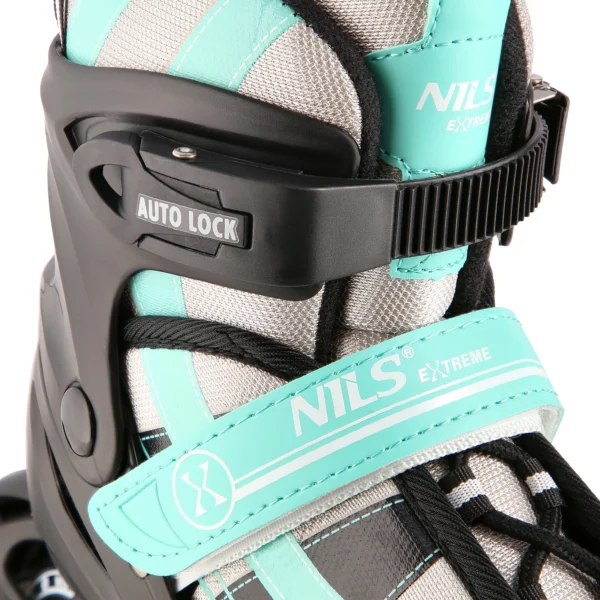 2in1 (rull)uisud NILS EXTREME NH18366A In-line Skates/Hockey Ice Skates, must-roheline