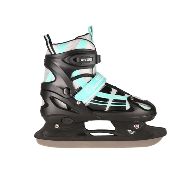 2in1 (rull)uisud NILS EXTREME NH18366A In-line Skates/Hockey Ice Skates, must-roheline