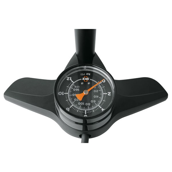 Põrandapump SKS AIRKOMPRESSOR must, 12 bar