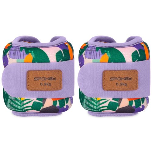 Randme-ja-pahkluuraskused-SPOKEY-Home-Jungle-2x0.5-kg-lilla-kirju-1 Randme- ja pahkluuraskused SPOKEY Home Jungle 2x0.5 kg, lilla-kirju