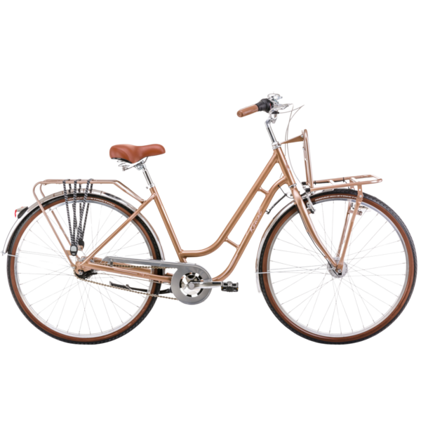 arkus-romet-luiza-lux-2023-beige Jalgratas ROMET Luiza Lux, beež (M)