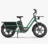 Elektriline kargoratas FIIDO T2 Longtail Cargo, Forest Green