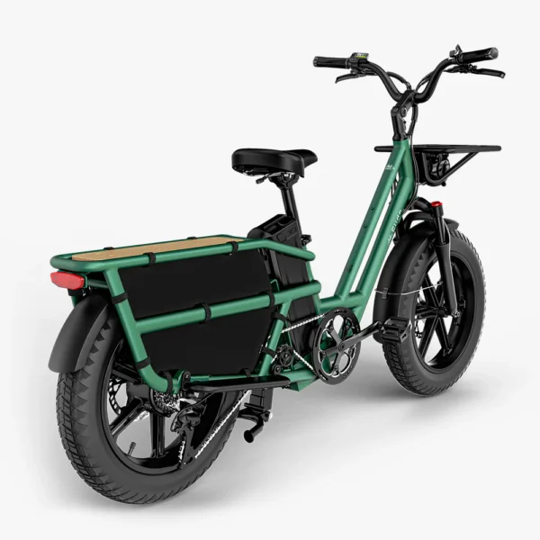Elektriline kargoratas FIIDO T2 Longtail Cargo, Forest Green