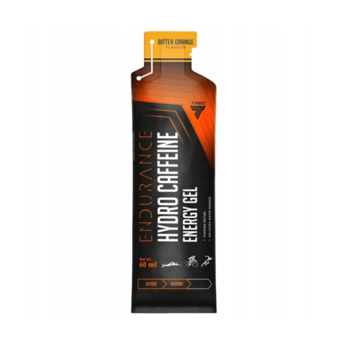 Energiageel TREC Hydro Caffeine Energy Gel 60ml, Bitter Orange
