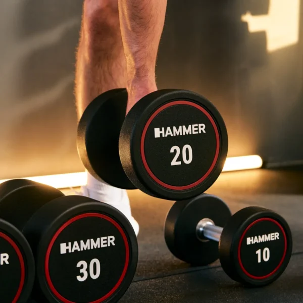 hantel_Hammer_CompactDumbbellPU-3 Hantel HAMMER Compact Dumbbell PU 10 kg