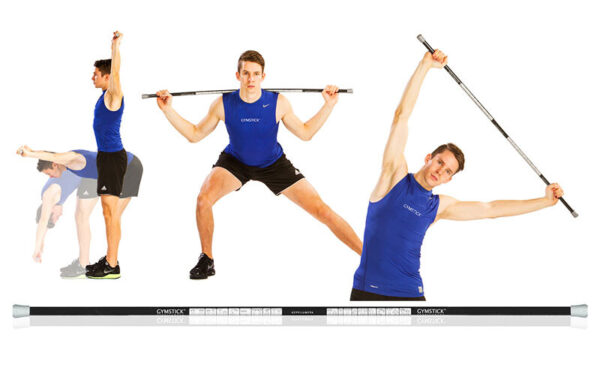 Venituspulk GYMSTICK Stretching stick 131 cm