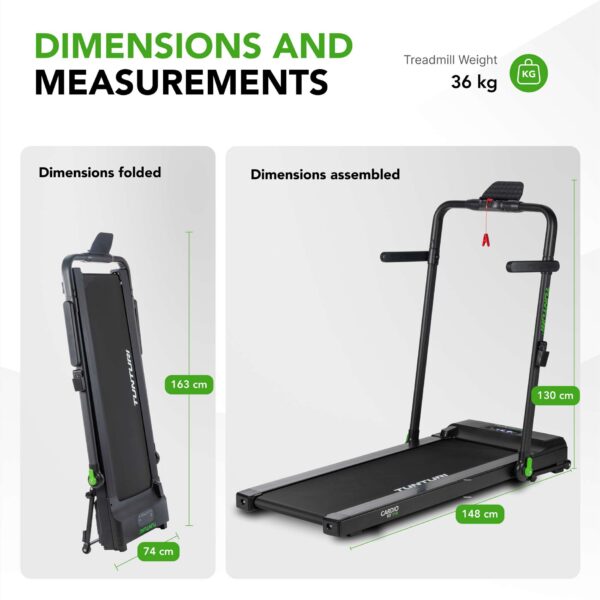 jooksulint_Tunturi_CardioFitT10-3 Jooksulint TUNTURI Cardio Fit T10