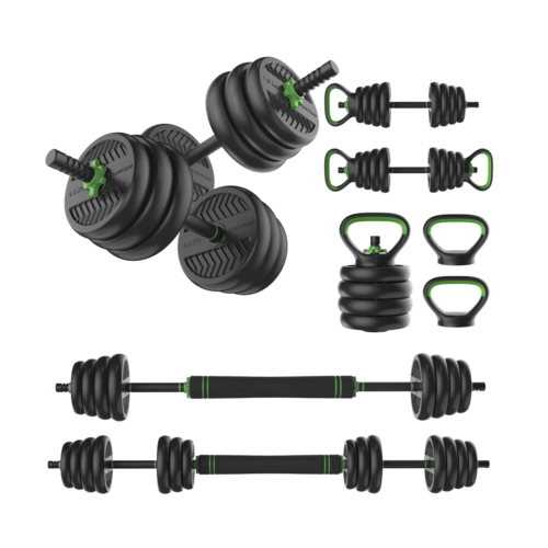 joutreeningukomplekt_Tunturi_BarbellDumbbellSet28kg Jõutreeningu komplekt TUNTURI Barbell & Dumbbell Set 28 kg