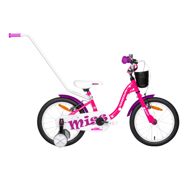 Lastejalgratas TABOU Miss AL, 16" roosa-valge