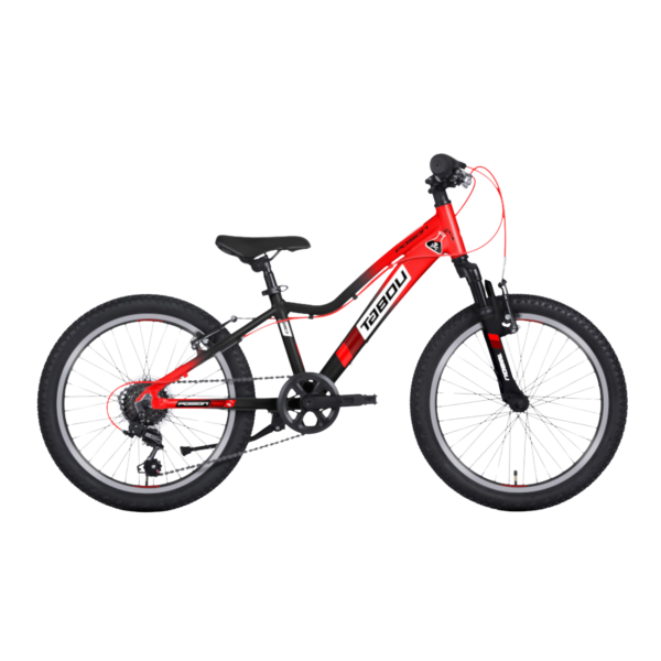 Laste jalgratas TABOU Poison 20, punane/must