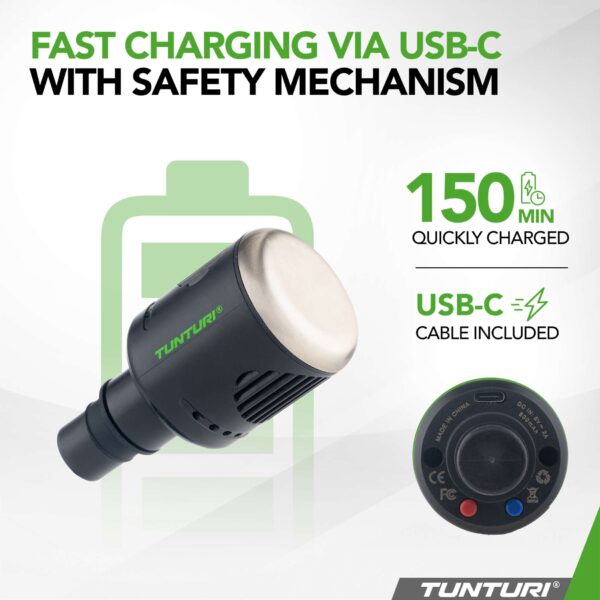 massaazipystoliots_Tunturi_Head_HeatnCool-7 Massaažipüstoli ots TUNTURI Head for Massage Gun, Heat & Cool