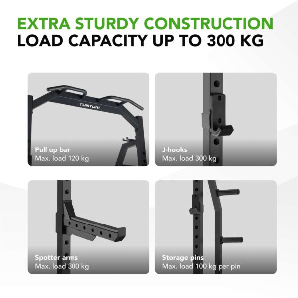 poolraam_Tunturi_HR60_HalfRack-9 Poolraam TUNTURI HR60 Half Rack