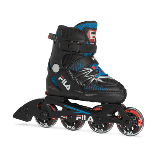Laste rulluisud FILA X-One, Black/Blue/Red (L)