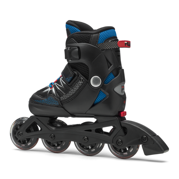 Laste rulluisud FILA X-One, Black/Blue/Red (L)