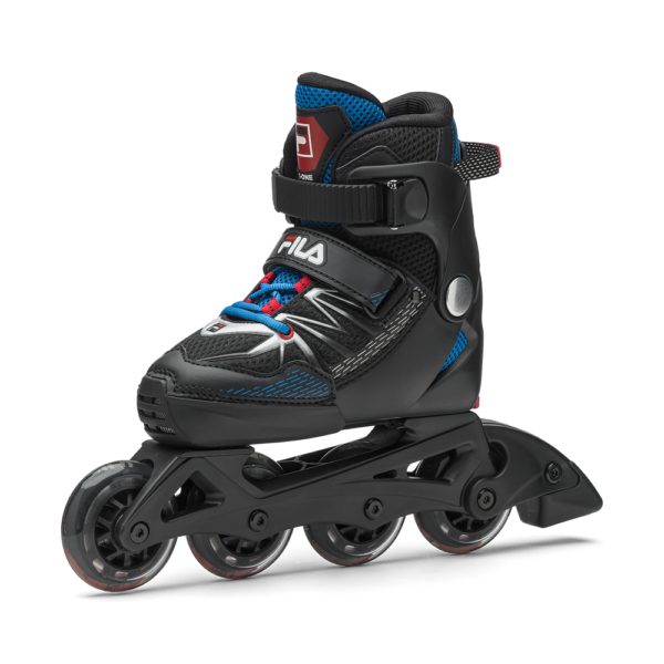 Laste rulluisud FILA X-One, Black/Blue/Red (L)