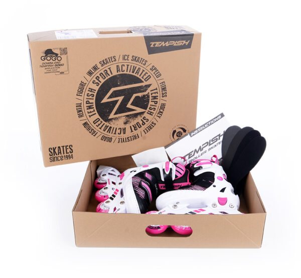 Reguleeritavad rulluisud lastele Tempish Gokid Girl, suurus 37-40