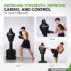 Seisev poksinukk TUNTURI Free Stand Boxing Dummy