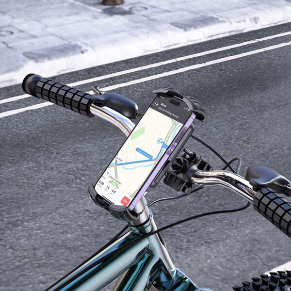 telefonihoidja_Borofone-2 Telefonihoidik jalgrattale BOROFONE BH105