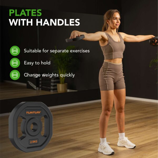 Tõstekangikomplekt TUNTURI PRO Aerobic Pump Set 20 kg