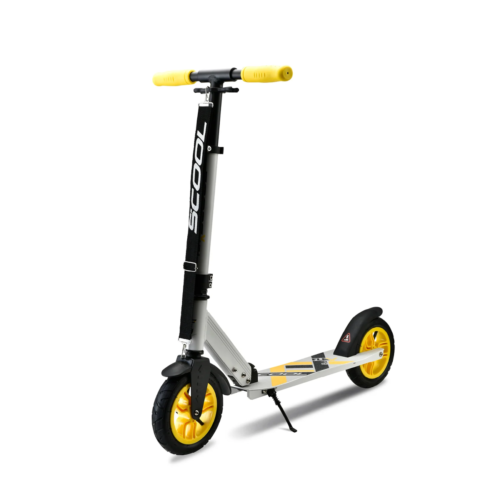 Kokkuvolditav tõukeratas S´COOL flaX 8.4, White/Yellow