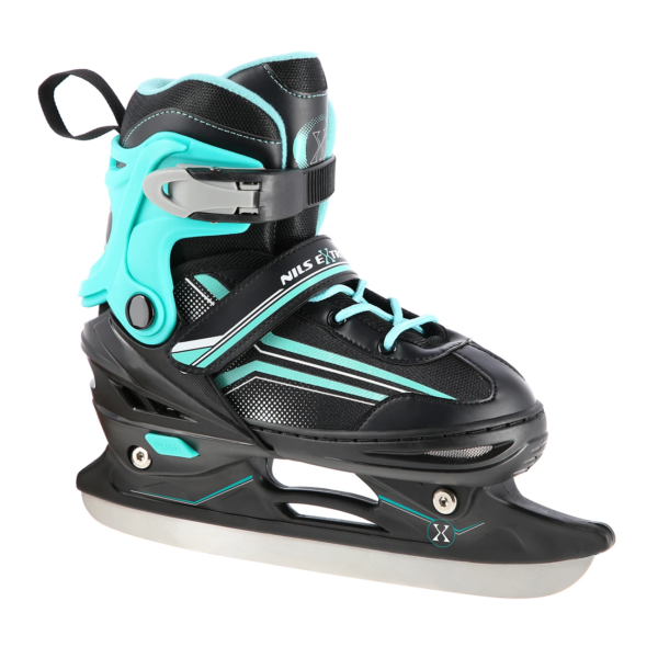 uisud_2in1_NilsExtreme_NH18190-BlackBlue 2in1 (rull)uisud NILS EXTREME NH18190 In-line Skates/Hockey Ice Skates, M (34-38) Black/Blue