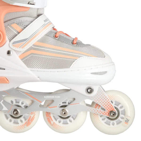 uisud_2in1_NilsExtreme_NH18190-WhitePink-6 2in1 (rull)uisud NILS EXTREME NH18190 In-line Skates/Figure Ice Skates, S (29-33), White/Pink