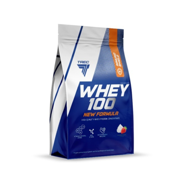 valgupulber_Trec_Whey100NewFormula_700g-CreamyStrawberry Valgupulber TREC Whey 100 New Formula 700g, Creamy-Strawberry