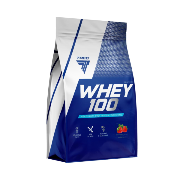 valgupulber_Trec_Whey100_900g-Strawberry Valgupulber TREC WHEY 100, Strawberry, 900g