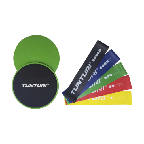 Võimlemiskomplekt TUNTURI Resistance & Core Sliders Set