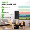 voimlemiskummidekmpl_Tunturi_MiniResistanceBandSet-5pc-2 Võimlemiskummide komplekt TUNTURI Mini Resistance Band Set, 5 tk