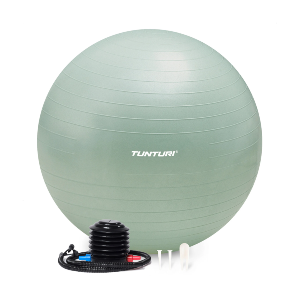 voimlemispall_Tunturi_GymBall_90cm-Mint Võimlemispall TUNTURI Gym Ball 90cm, Anti-Burst, Mint