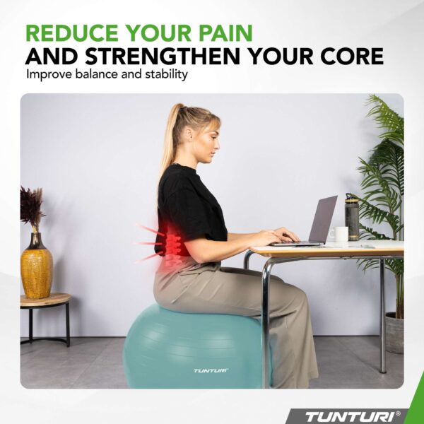 voimlemispall_Tunturi_Gymball_55cm_AntiBurst-Petrol-7-1 Võimlemispall TUNTURI Gymball 55cm, Anti-Burst, Mint